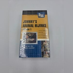 Johnny Carson VHS Animal Hijinks Volume 1 New Old Stock SEALED